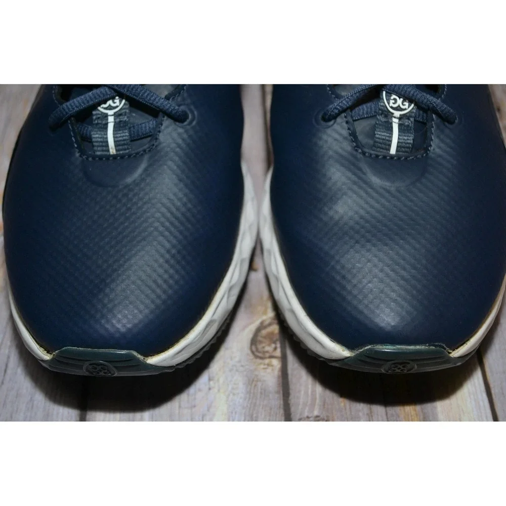 G/FORE MG4+ Golf‎ Shoes Mens Size 9 Blue Navy Spikeless Sneakers G4MF20EF26